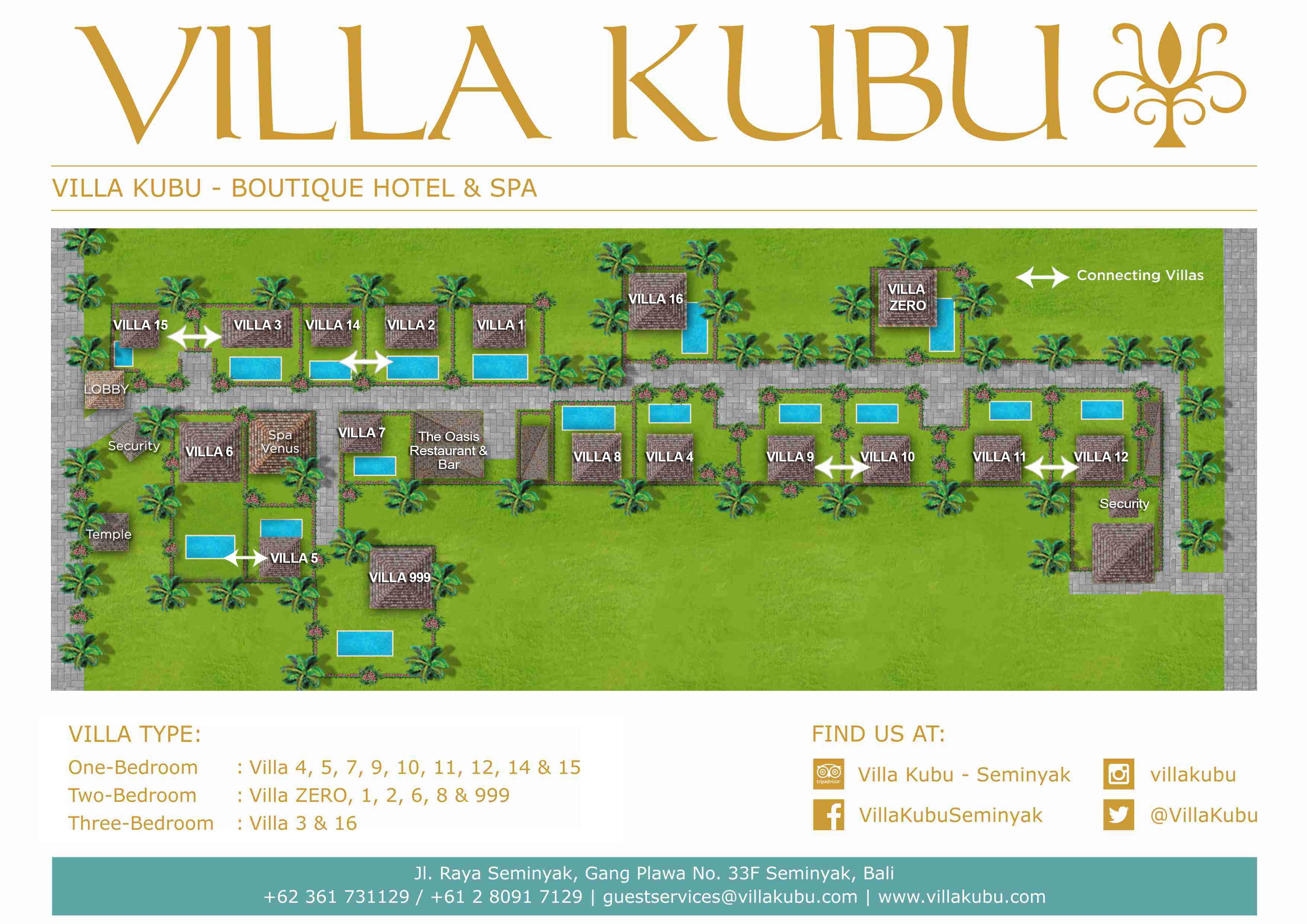 Villa Kubu Seminyak  Bagian luar foto